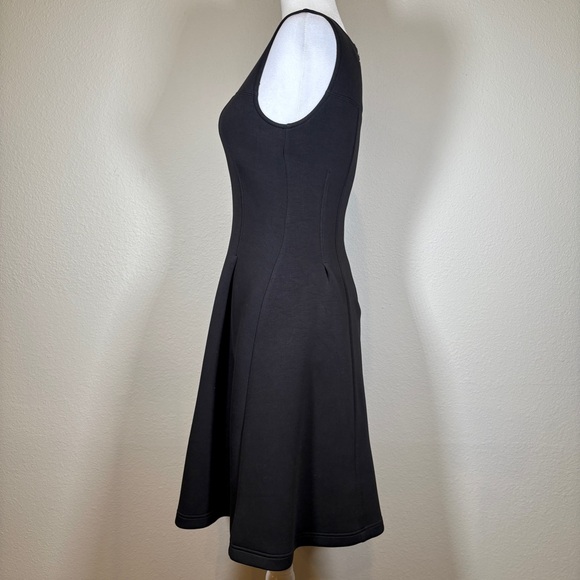Anthropologie Maeve Black Knee Length Sleeveless Fit & Flare Dress Size Small - Picture 2 of 6